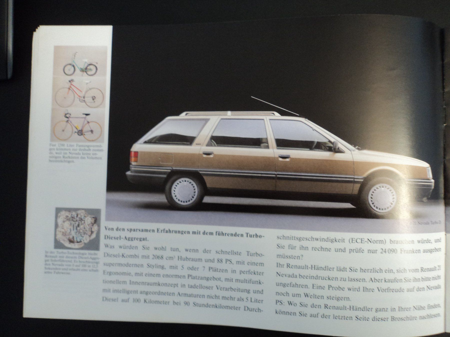 Renault Dokumente: Prospekt Renault Programm 1987 mit R5 GTE R9 GTE Nevada 25 – Gebraucht aus Schwarzenburg von modelCARama 7