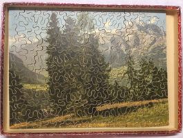 Penelope Puzzle Alpweide bei Villars