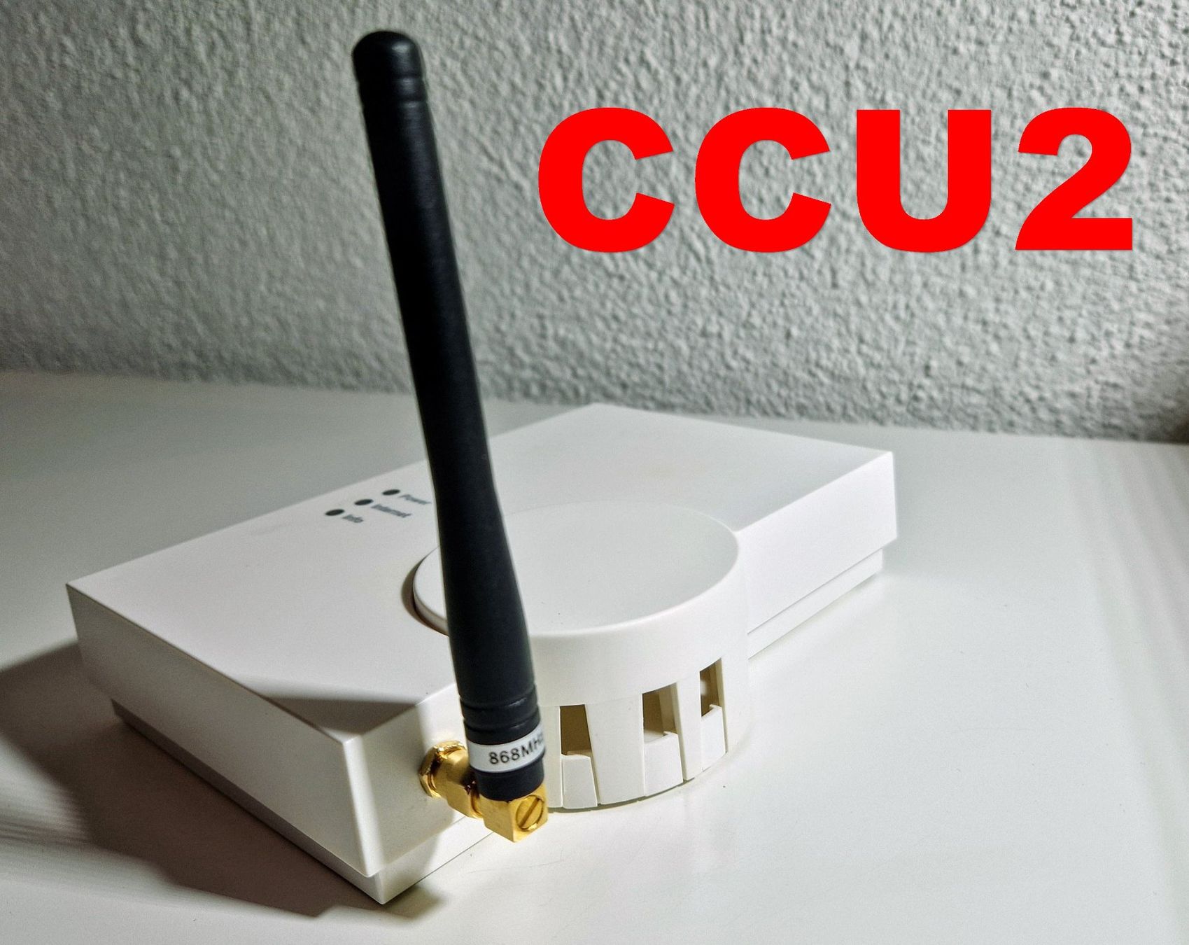 Homematic Sistemi d'allarme: Homematic Zentrale CCU2 mit externer Antenne – Usato da Eglisau venduto da Hpa1