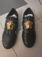 Versace Medusa Sneakers Schuhe Schwarz Gold – Original
