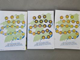 3 Volle Migros Aare Sammelspass Karte.