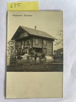 alte Postkarte Kaplanei Stalden, vermutlich 1912