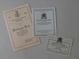 MÄNNERCHOR HARMONIE ST. GALLEN 1921 PROGRAMM