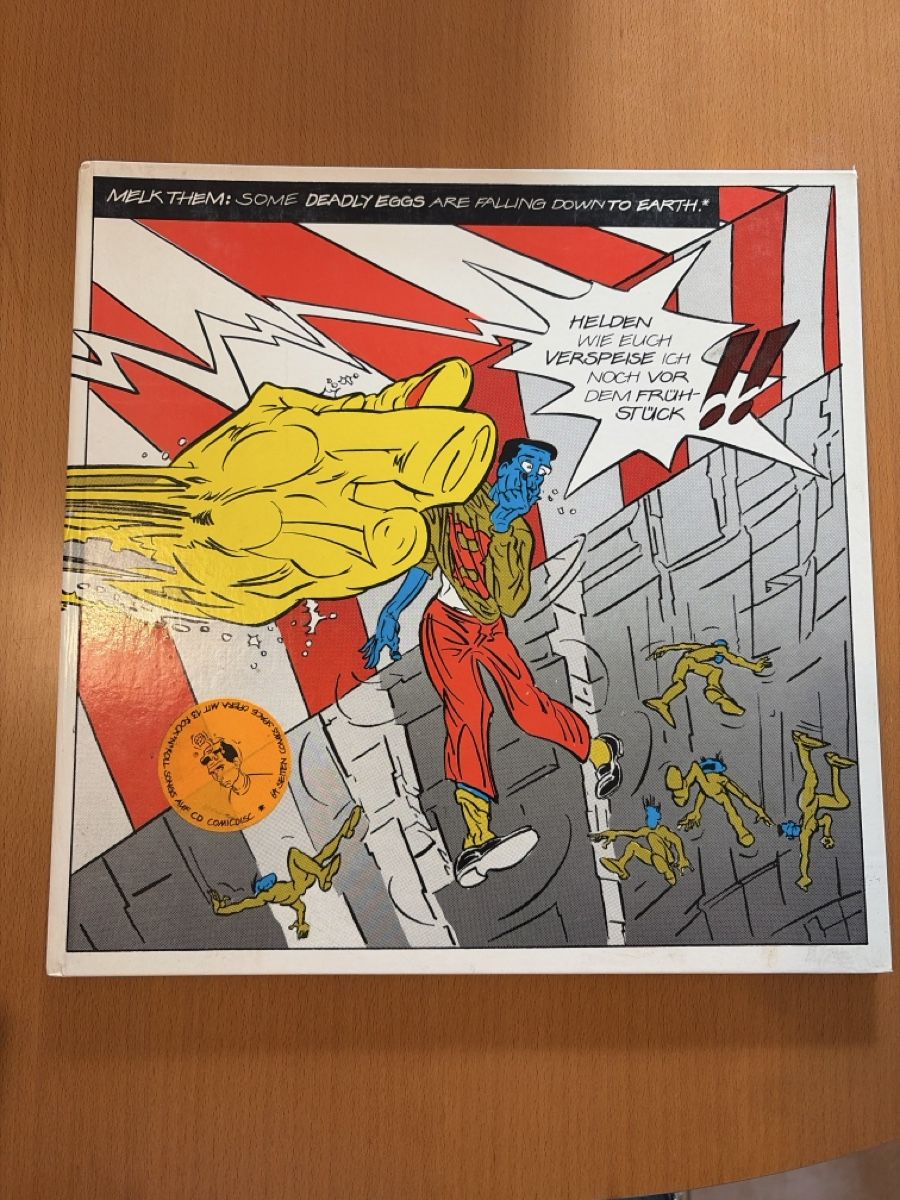 Comics: Comic + CD "Some Deadly Eggs Are Falling Down To Earth" – Gebraucht aus Walenstadt von Smokyboy