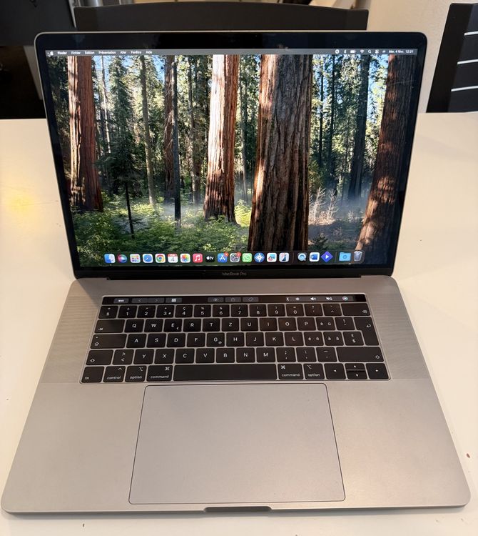 MacBook Pro 15’’ (2019) – i7 6 cœurs – 16 Go RAM – 500 Go SS (Gebraucht ...