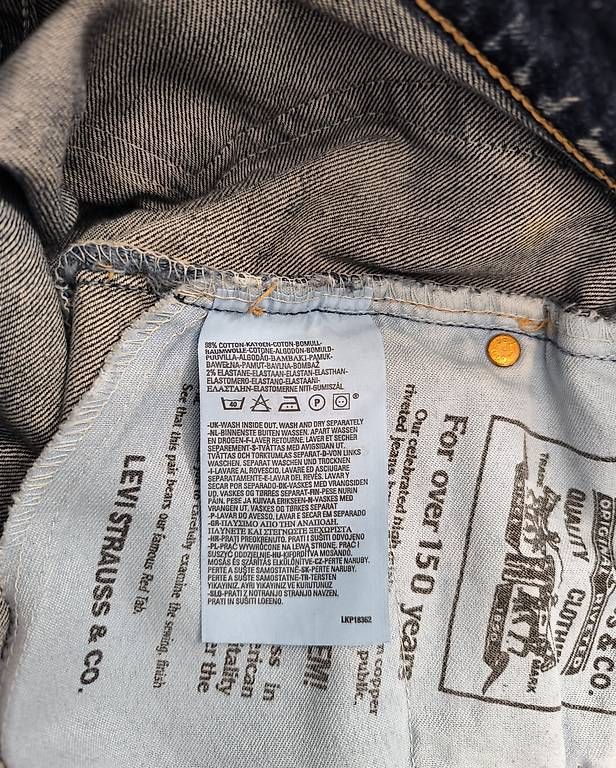 Jeans: Levi's 529 Bootcut Jeans  W30 L32  Blau – D'occasion à Pully par vir_58dk 4