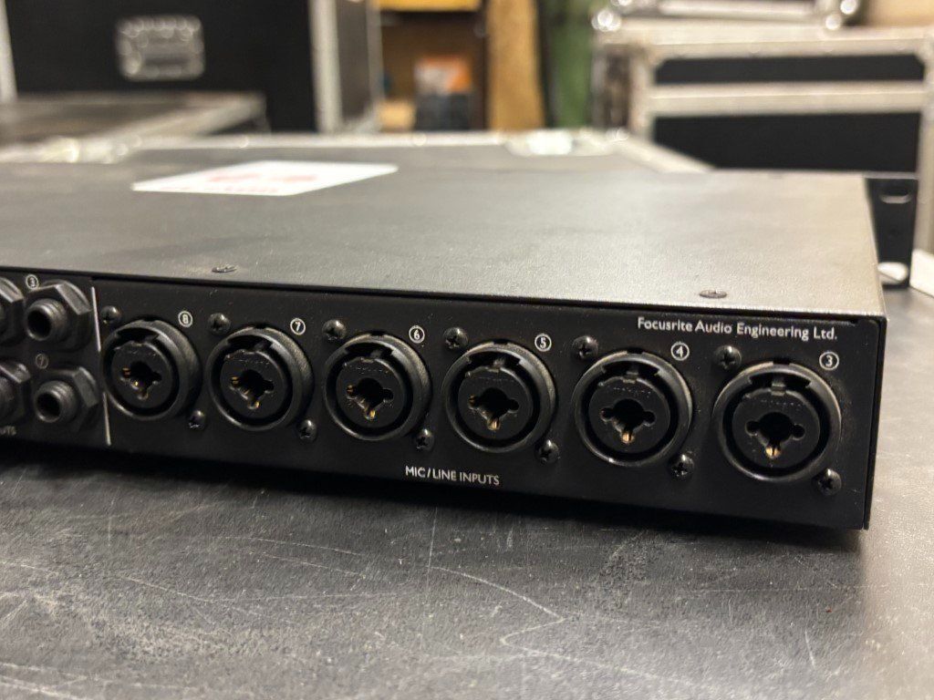 Attrezzatura per studi di registrazione: Focusrite prof. FireWire-Audio Interface (Lot 47) 2504 Biel – Usato da Bäriswil venduto da WWYN-AUKTIONEN 4