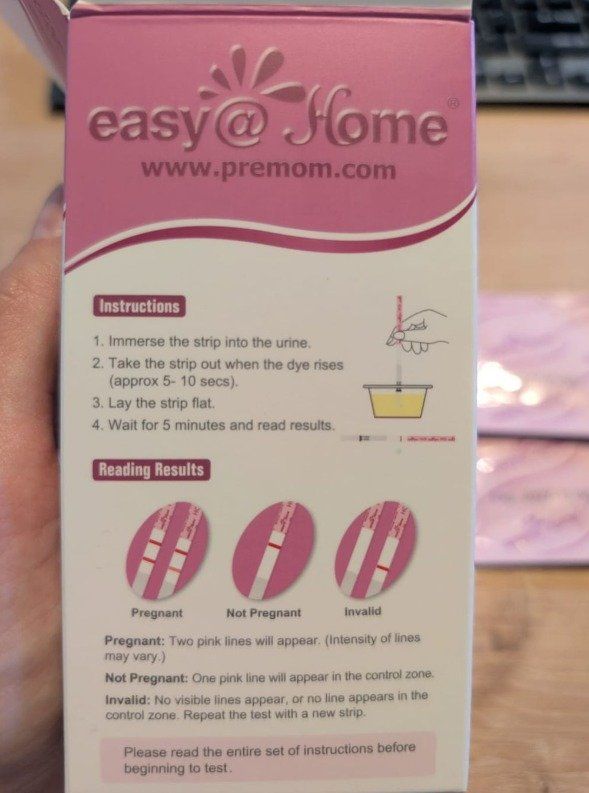 Medizinische Geräte: 5 Easy@Home Schwangerschaftstests – Neu (gemäss Beschreibung) aus Winterthur von Arkadii 1