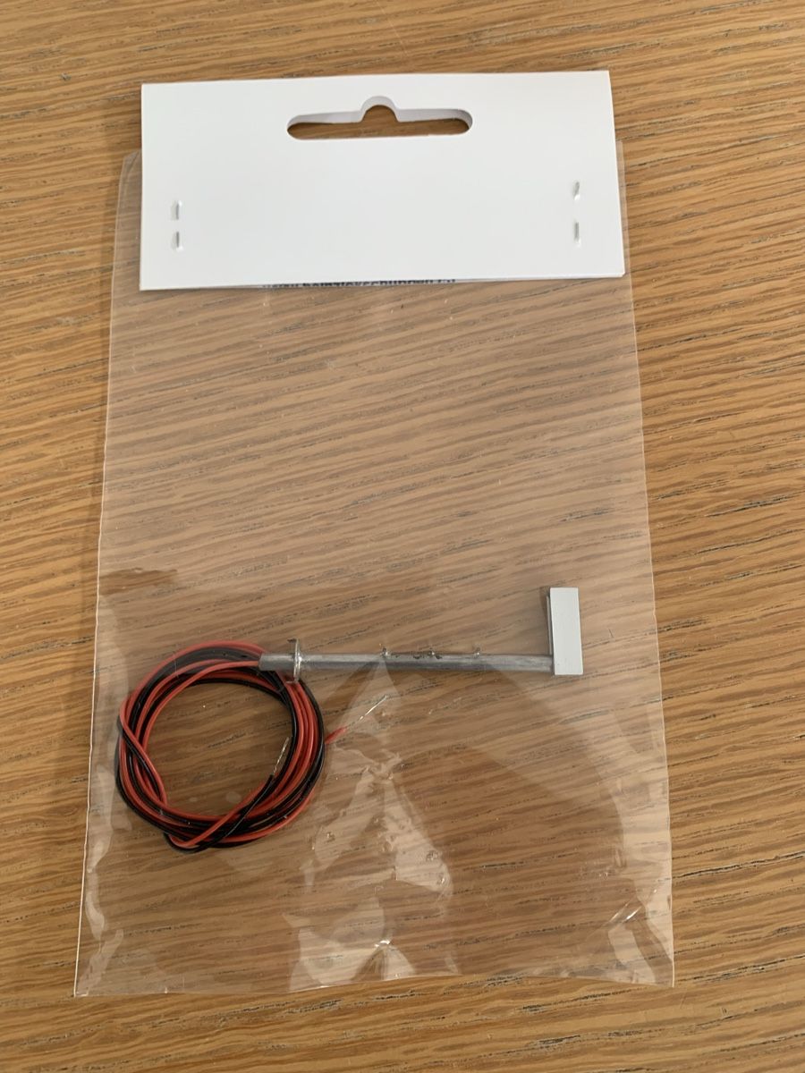 Modellini di ferrovie: SBB Beleuchtungsmast kurze Version einseitig neu LED Nr.H71 – Nuovo (secondo la descrizione) da Winden venduto da EmilNeu 1