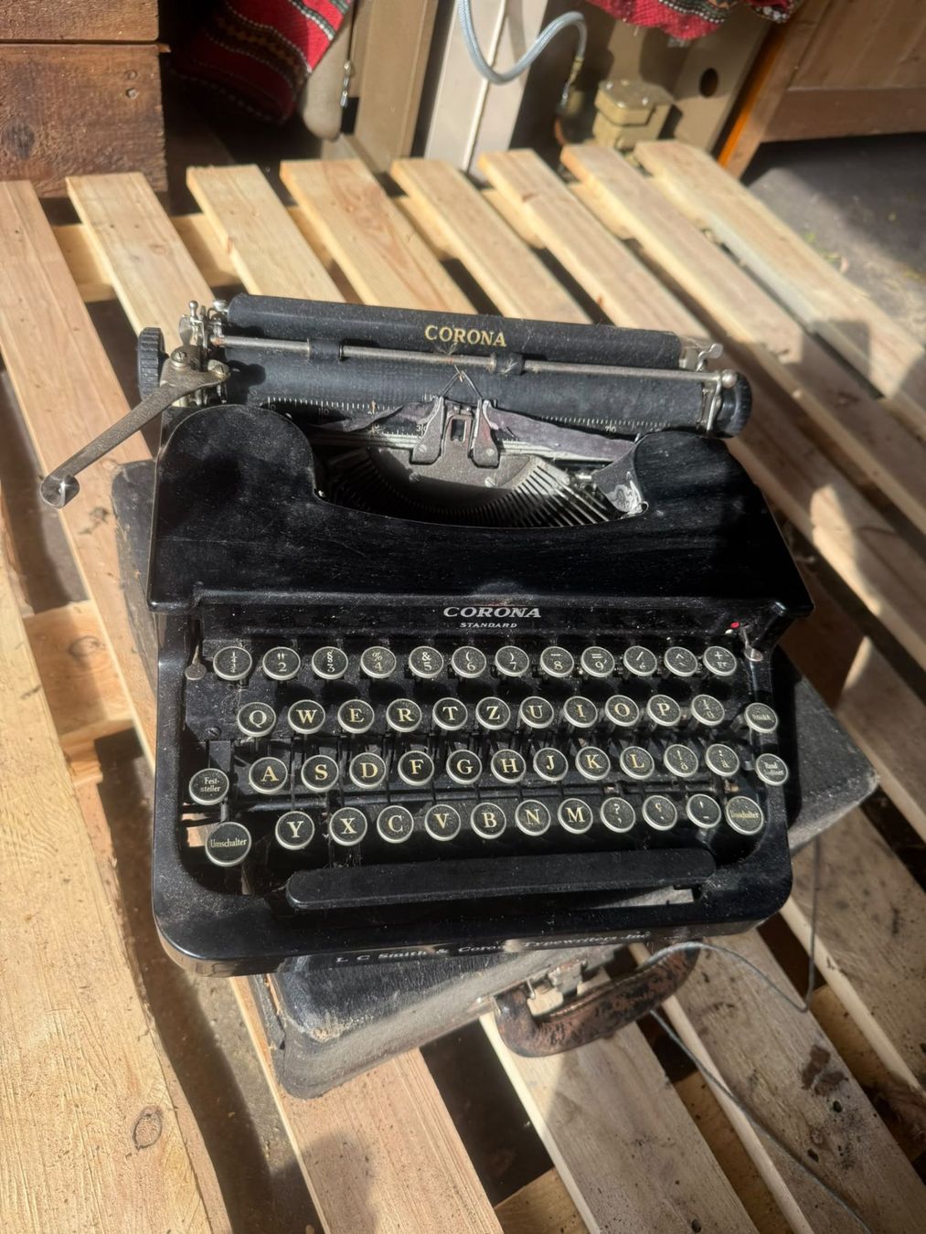 Macchine da scrivere: Antike Schreibmaschine – Usato da Ehrendingen venduto da Hansdampf0