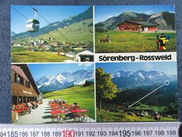 SÖRENBERG BERRESTAURANT ROSSWEID SEILBAHN LU AK