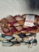 200 Gramm Sockenwolle Meilenweit Merino in zwei Farben