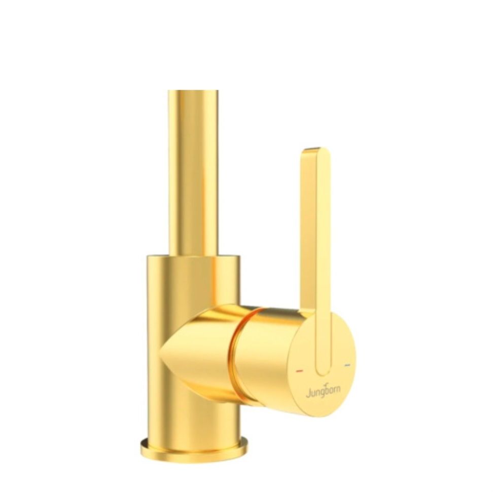 Armaturen: Einhebel Waschtischarmatur - Gold – Neu und originalverpackt aus Reinach BL von HT20 3