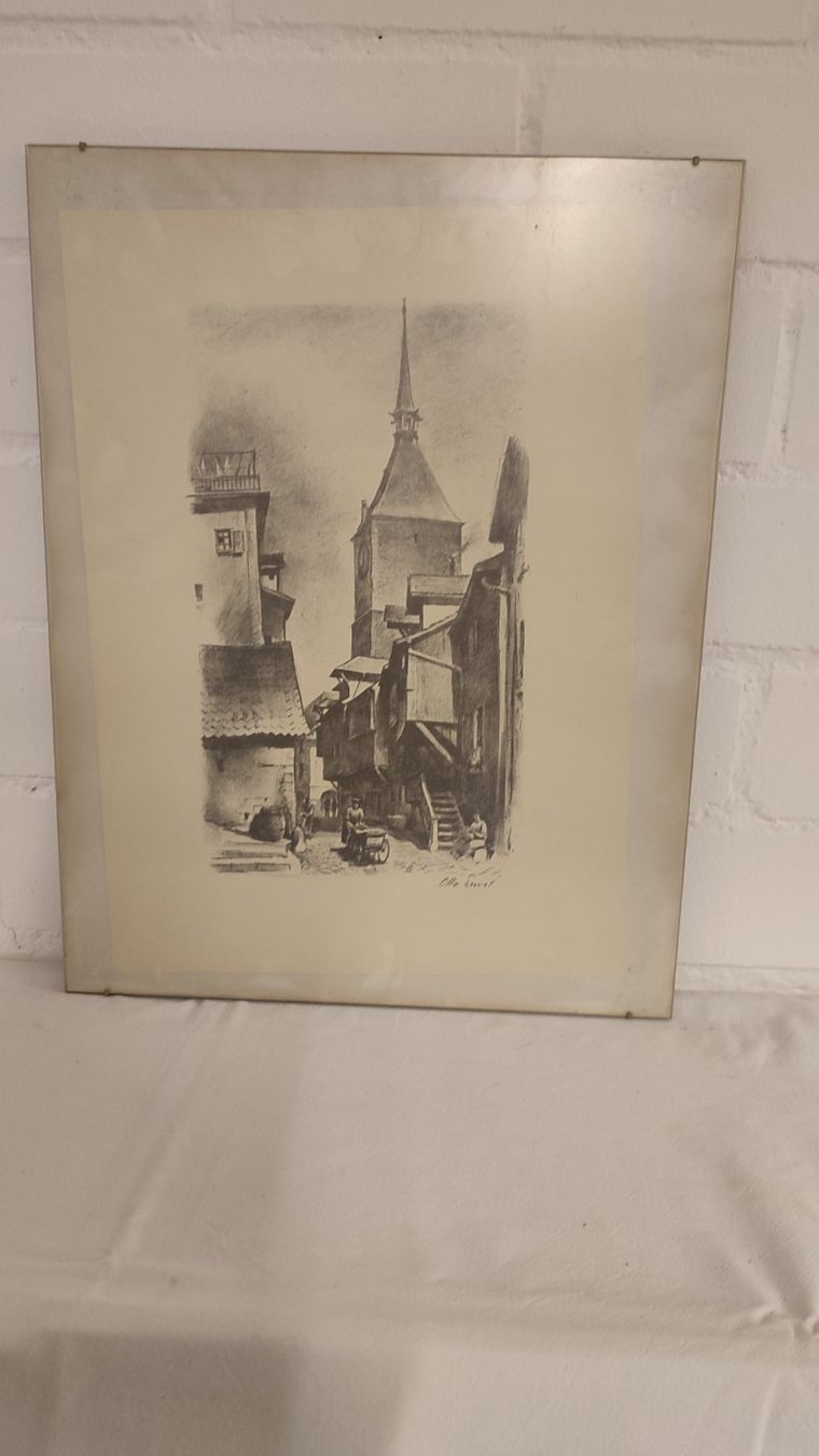 Foto & Immagini: Wunderschönes altes Bild OTTO ERST 1 – Usato da Gelterkinden venduto da MYSTOREFORYOU4460ART 7