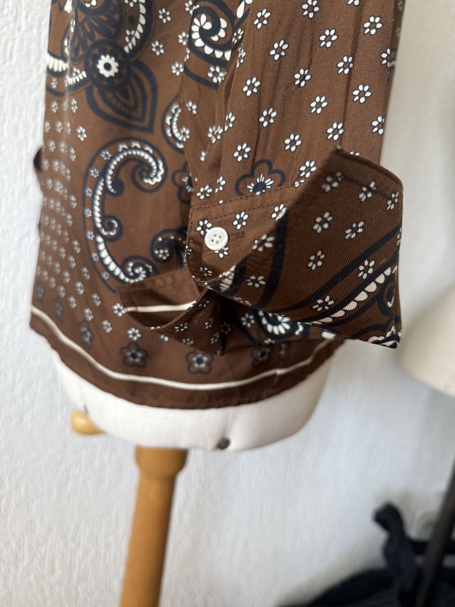Sandro Blusen: Sandro Bluse 100% Seide Grösse 3 braun – Gebraucht aus Nidau von Preloved_Nidau 2