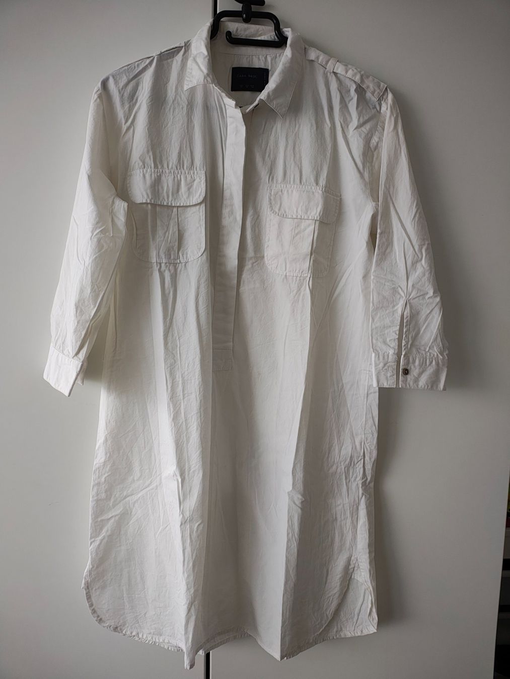 Zara Vestiti: Weisses Baumwollkleid von Zara gr.M – Nuovo (secondo la descrizione) da Winterthur venduto da Husakeva