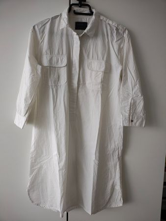 Weisses Baumwollkleid von Zara gr.M