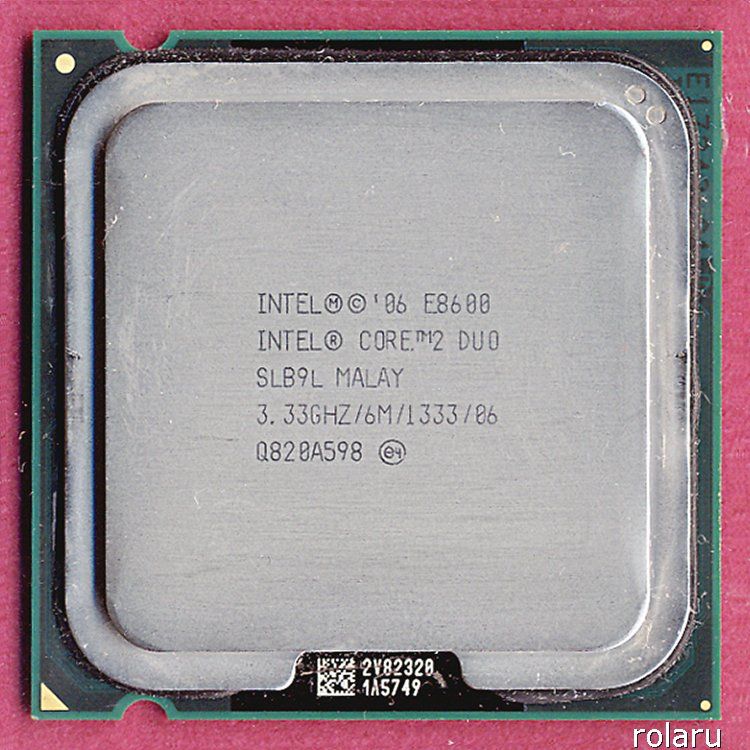 Intel Componenti elettronici: Intel Core 2 Duo E8600, 3.33 GHz/6M/1333 – Usato da Baden venduto da Rolaru