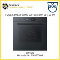 V-ZUG Combair V6000 60P 2105700003 Backofen, Pyrolyse,