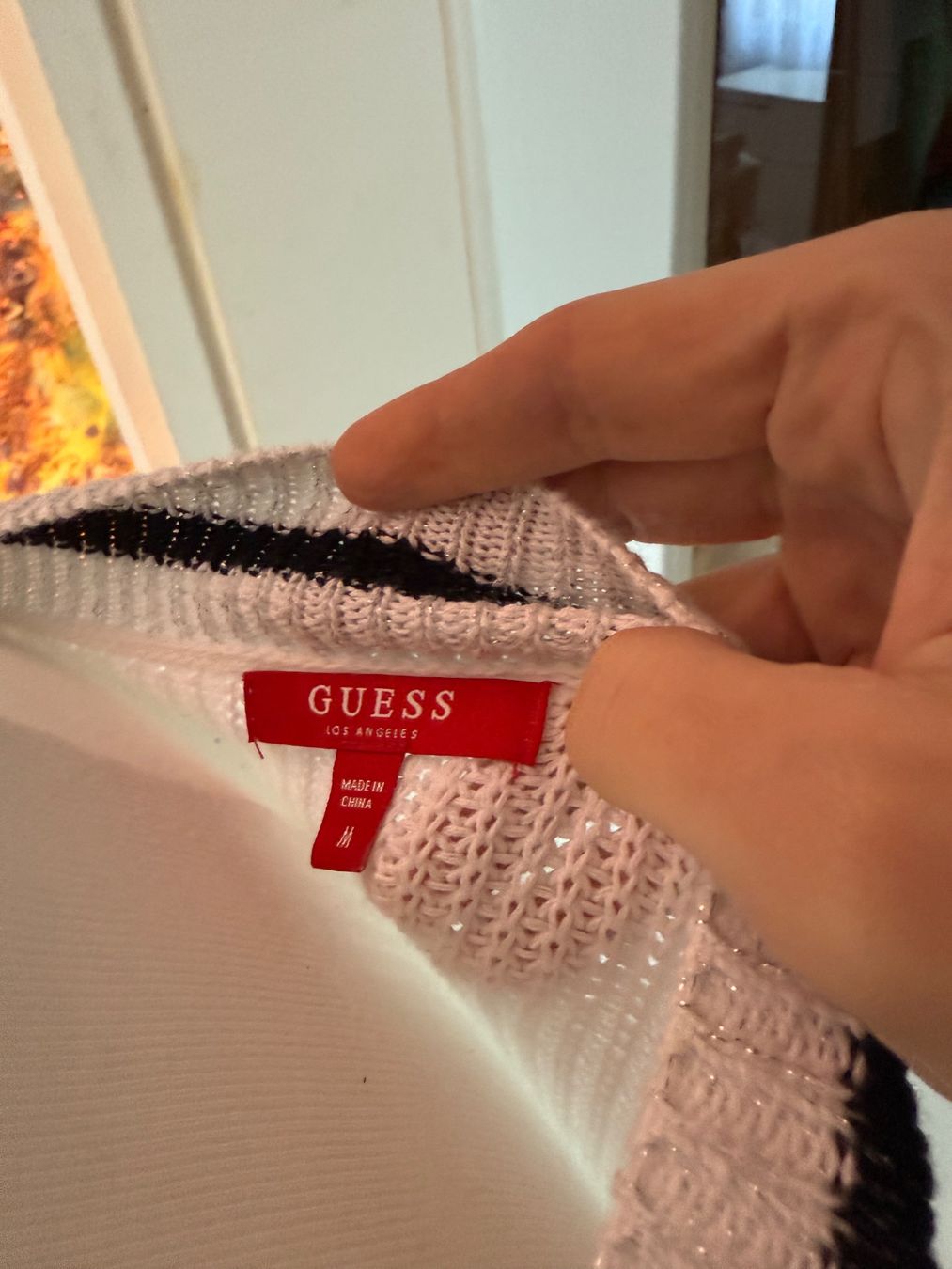 Guess Maglioni & Felpe: Weisser Guess Pullover, Grösse M, NEU – Nuovo (secondo la descrizione) da Arch venduto da ellaisa84 2