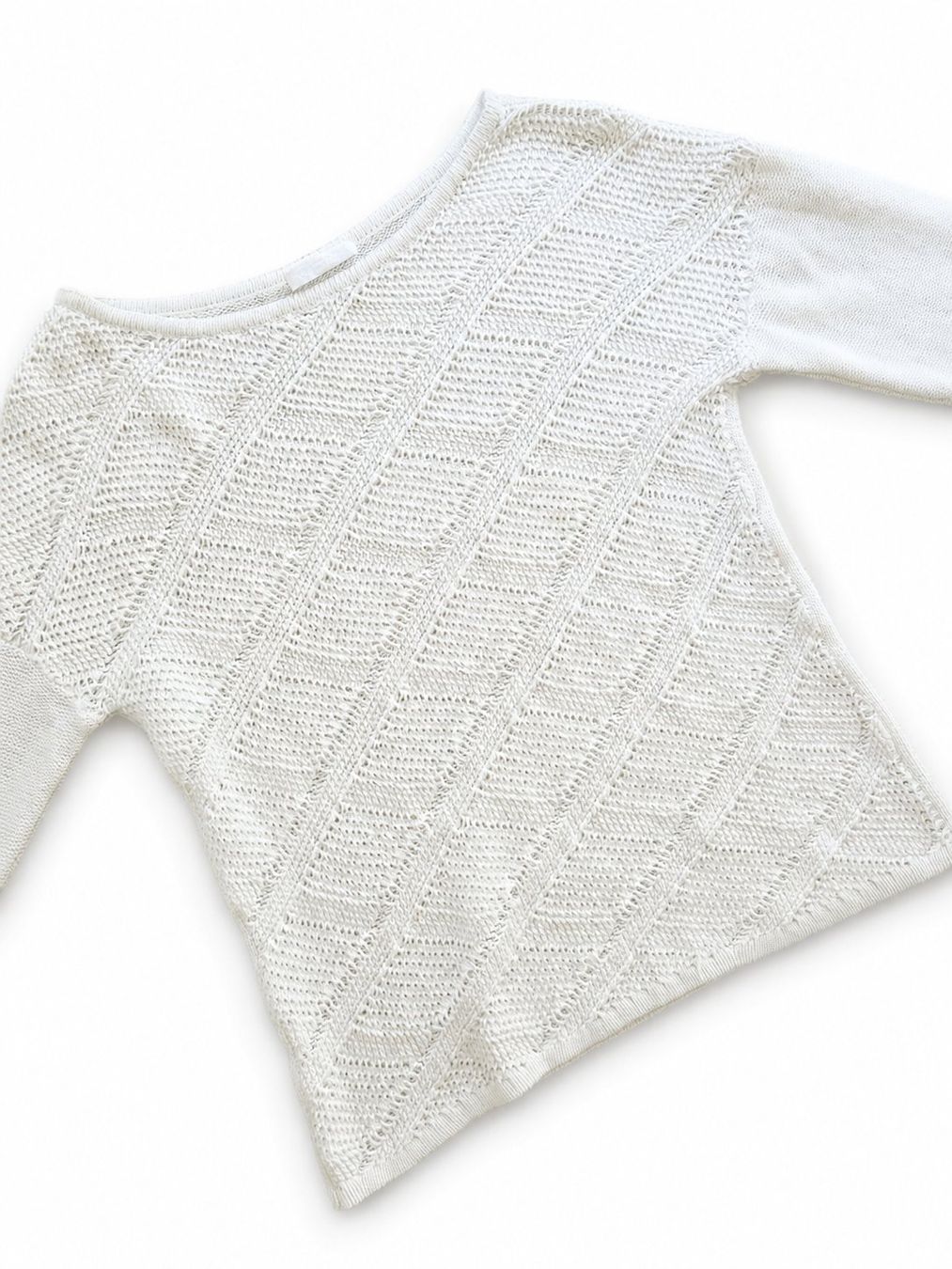 Promod Maglioni & Felpe: Damen Häkelpullover S/M Creme Weiss Strickpullover – Nuovo (secondo la descrizione) da Fully venduto da VaneaSelection 2