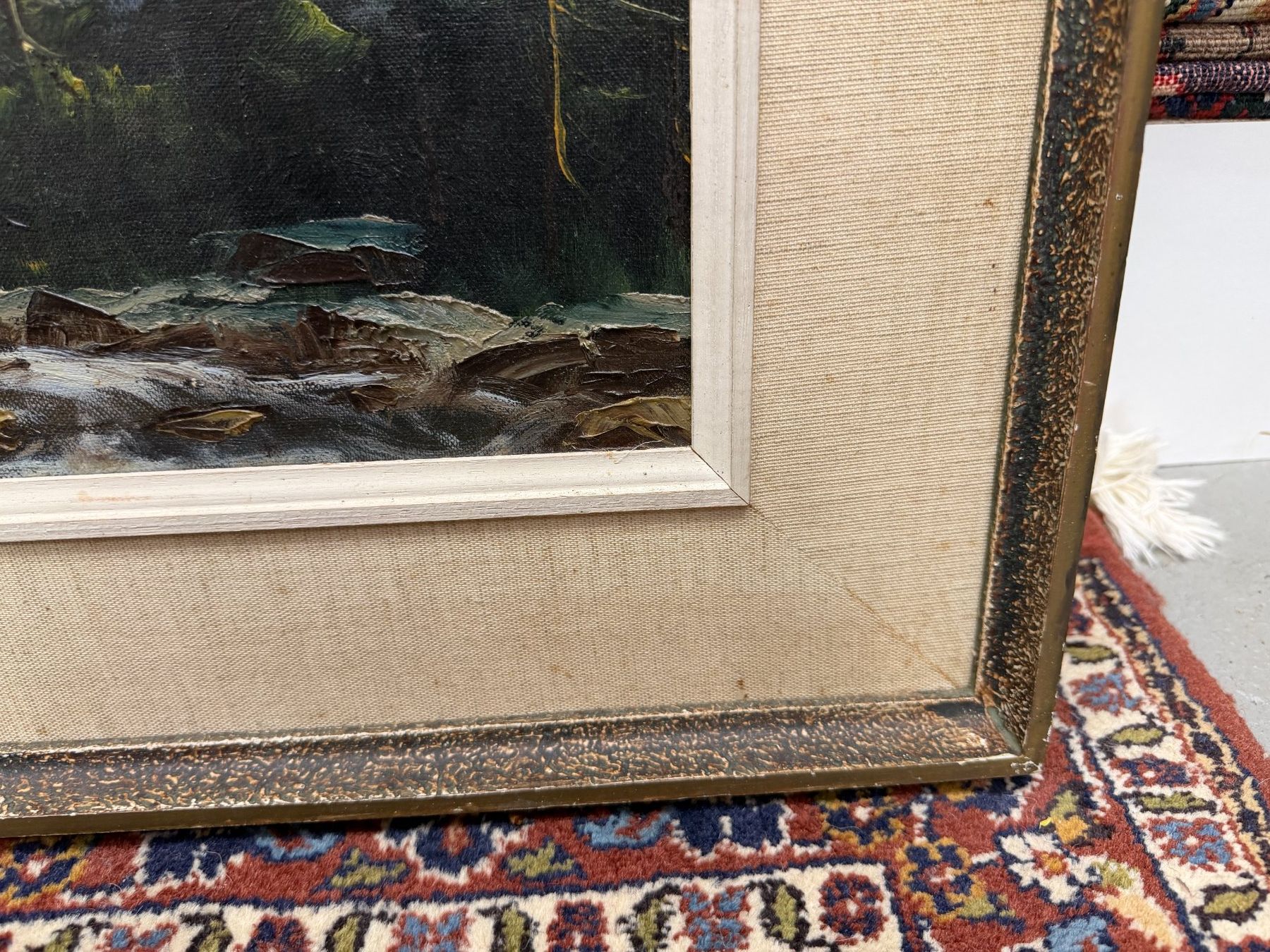 Dipinti: Wunderschönes Alpenbild von Otto Nussbaumer aus Bern – Usato da Steinhausen venduto da ZeitreiseBrocki 6