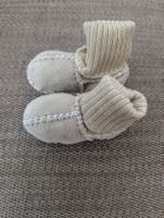 Baby Booties, Beige Suede, Like New Condition
