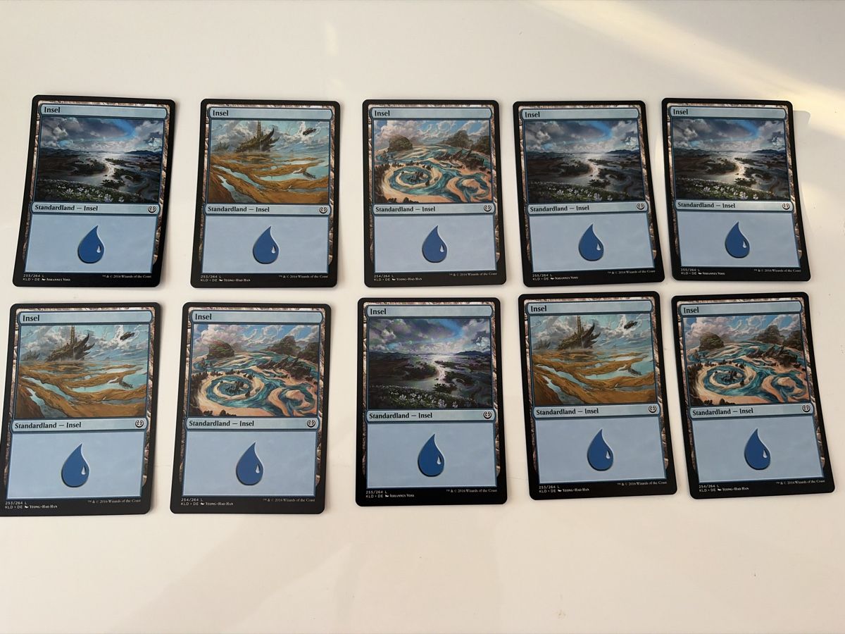 Magic The Gathering Carte collezionabili: 10x Standardland - Insel – Nuovo (secondo la descrizione) da Moosseedorf venduto da Jaermann78