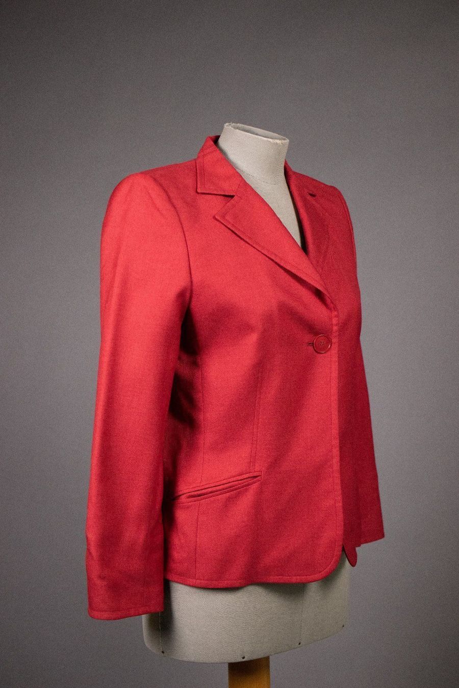 Akris Jacken: AKRIS Rot Kaschmir und Seide Blazer - Gr S – Gebraucht aus Hombrechtikon von BAZ-Vintage 6