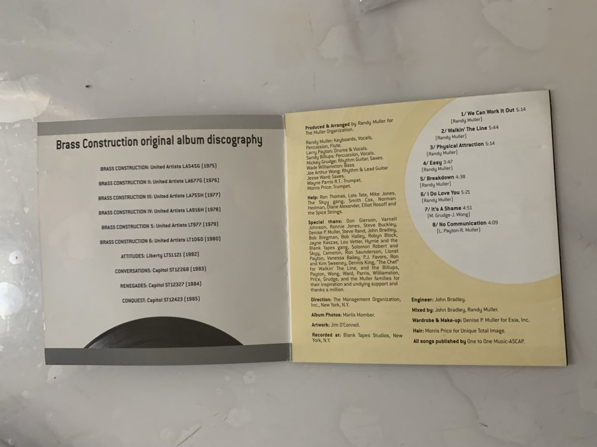 CDs: Brass Construction/ Conversations – Gebraucht aus lausanne von Ccheche 2