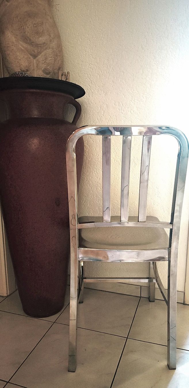 Sedie: Aluminium Navy chair. – Usato da Biel/Bienne venduto da notfun 4