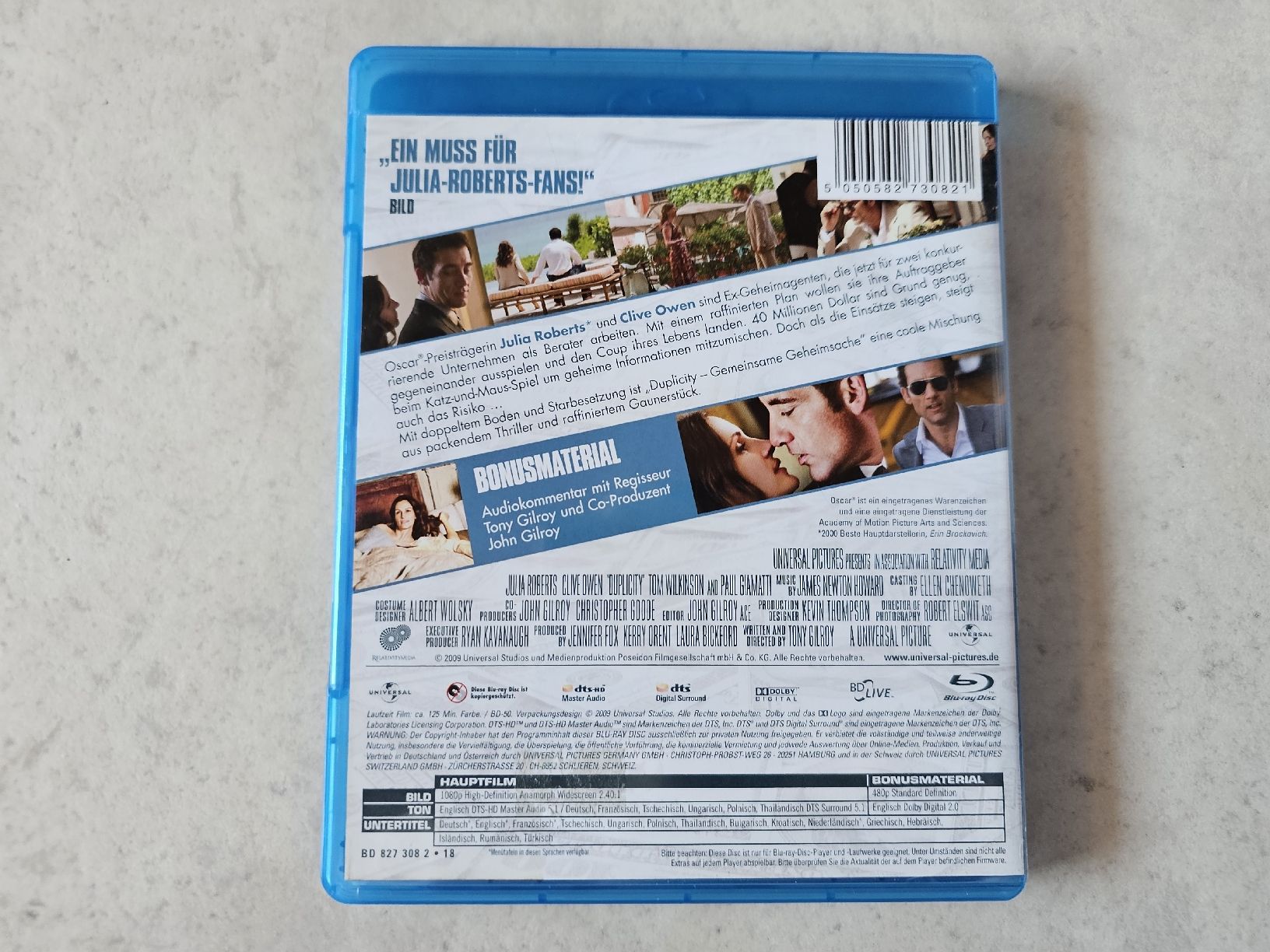 Tutti i DVDs: Duplicity  -  Gemeinsame Geheimsache  /  Bluray – Usato da Schneisingen venduto da backstore24 1