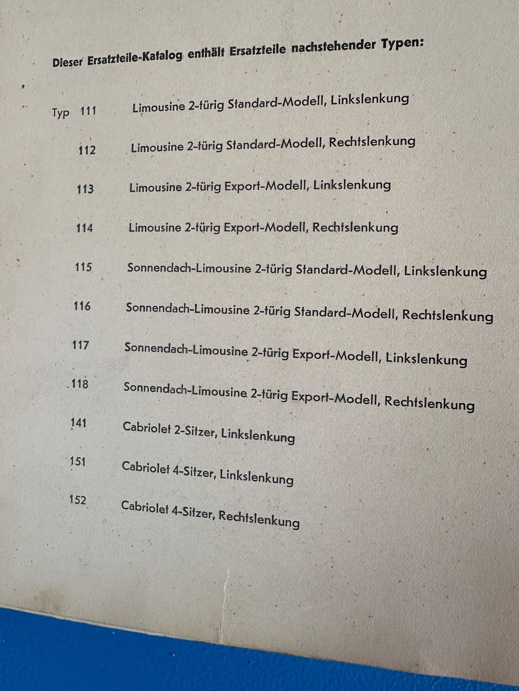Libri: VW Käfer  Ersatzteilkatalog , Orginal , 1954 – Usato da Boswil venduto da pavo1 7