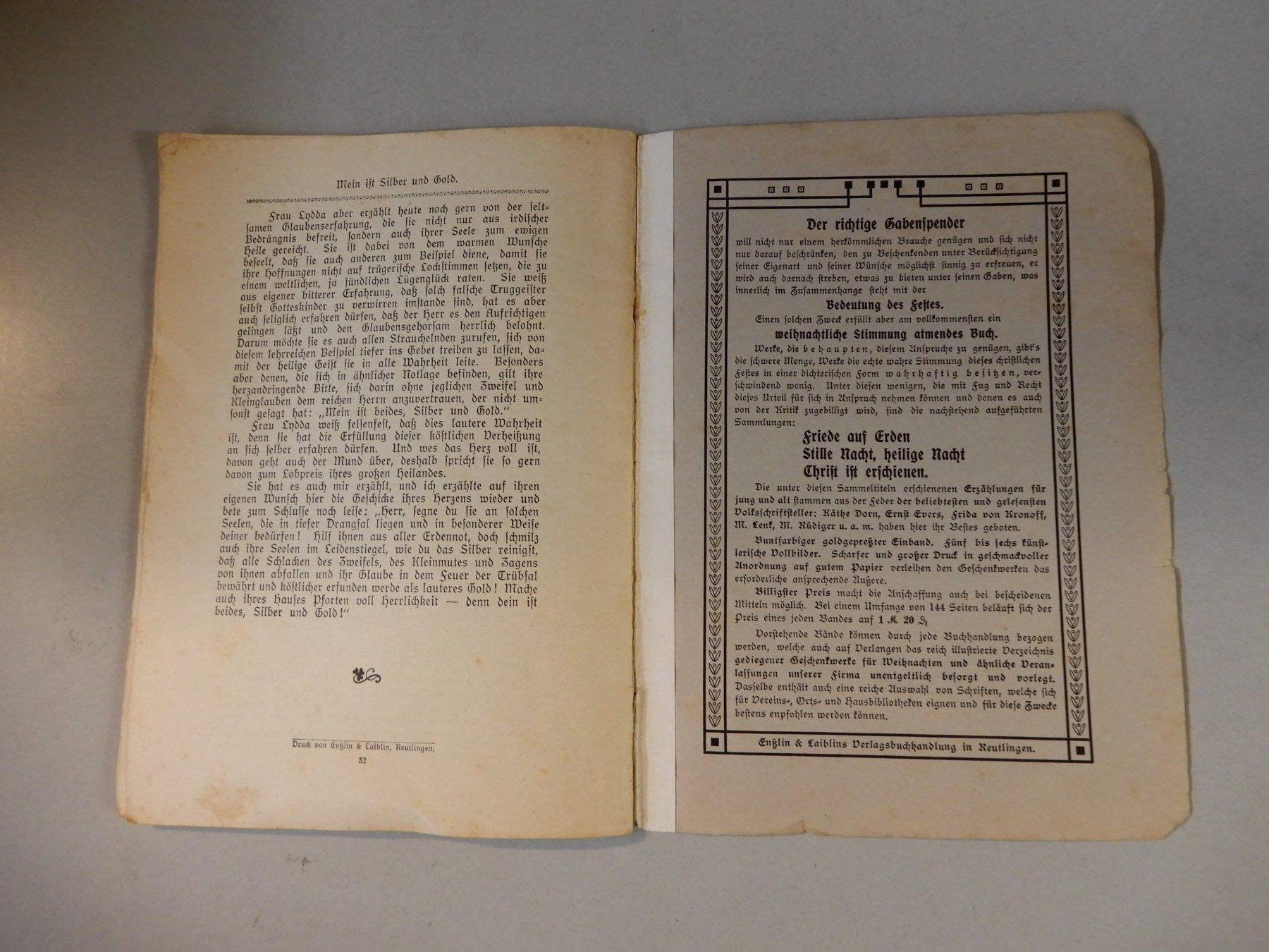 Libri: Antikes Kinderbuch "Goldene Ähren"  ca. 1900 – Usato da Erstfeld venduto da Mario_boe0 8