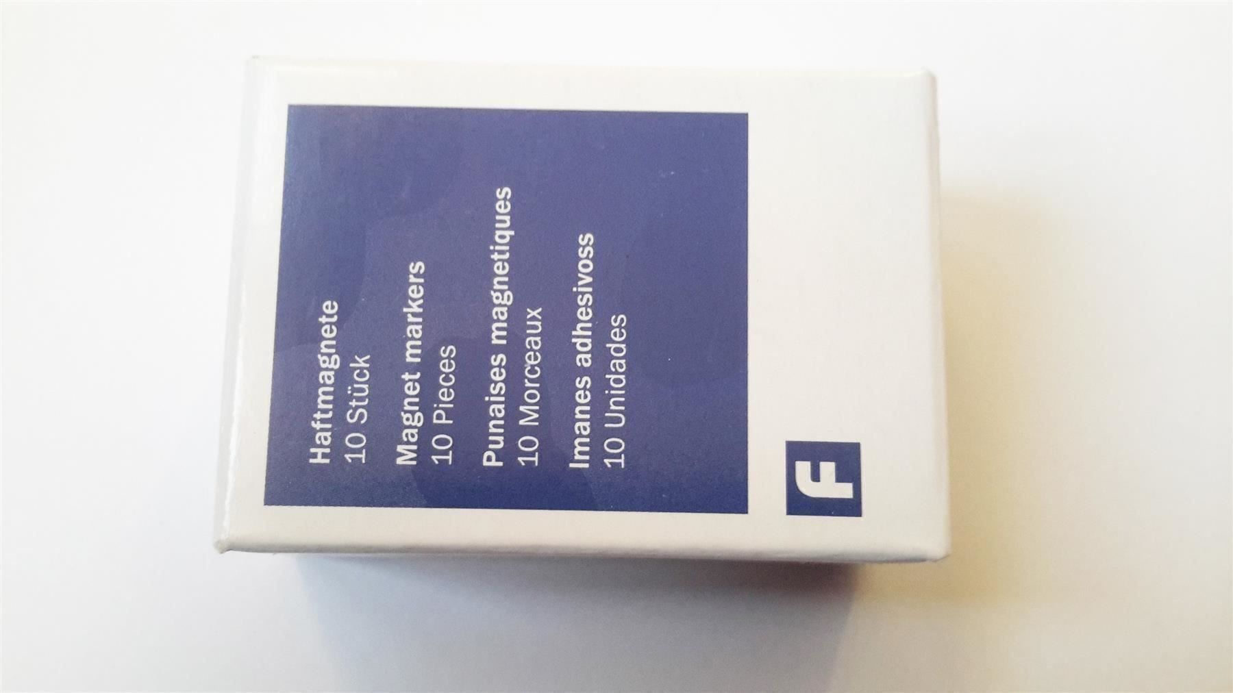 Magnete: Magnete 10 Stück, 13 mm, schwarz – Neu und originalverpackt aus St. Gallen von cointec 5