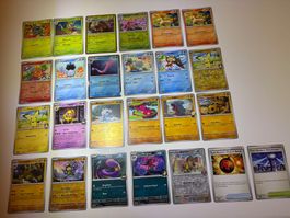 Pokemon Karten Destined Rivals Holo/Revers für Master set EN