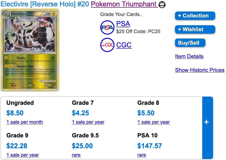 Pokémon Carte collezionabili: Elevoltek, Elektek & Elekid Reverse Holo / 20, 33 & 21 – Usato da Zürich venduto da PEACECOCOON 2