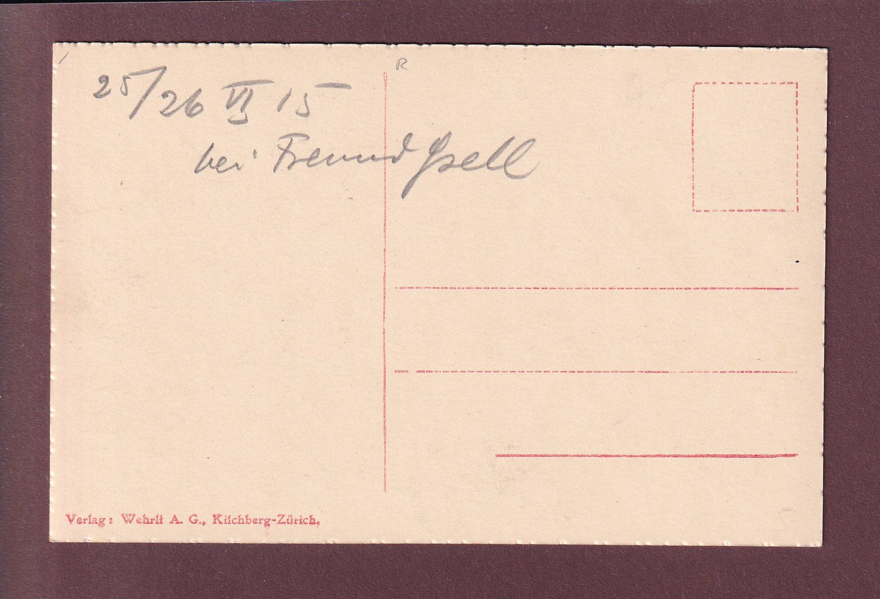 Cartoline postali: ST. GALLEN - Teilansicht - 1915 – Usato da Pully venduto da nicecards 1