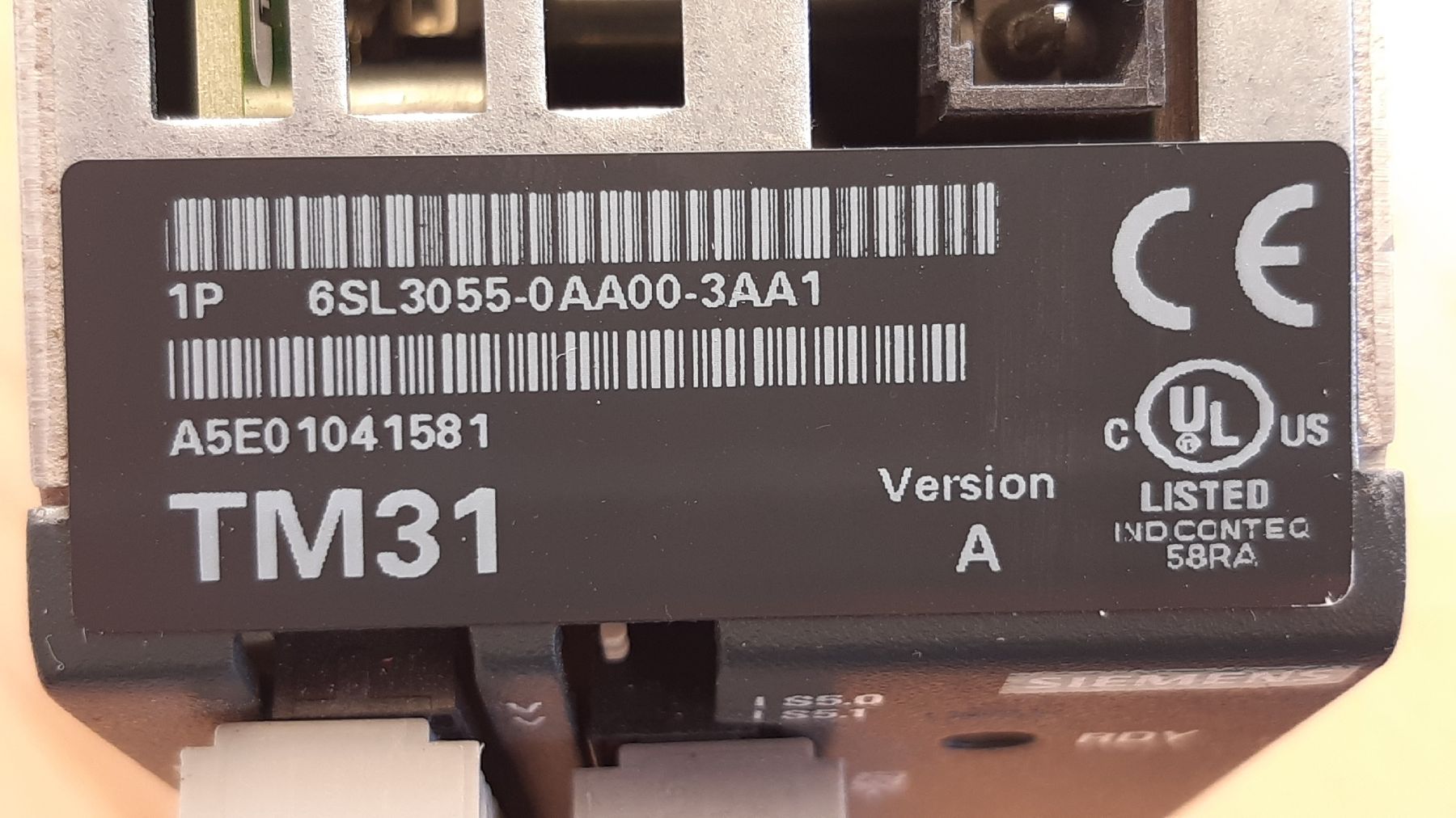 Siemens Componenti elettronici: Siemens Sinamics Terminal Modul TM31 – Usato da Oey venduto da Parkplatzbrocki 4