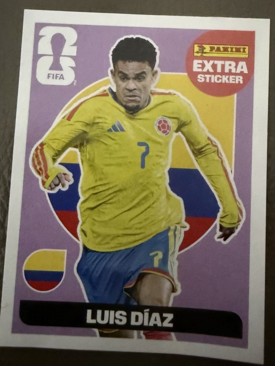 Panini Carte collezionabili: Panini LUIS DIAZ EXTRA  – Nuovo (secondo la descrizione) da Collombey venduto da carlosgomes85