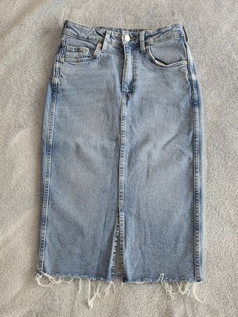 Denimrock H&M blau Grösse 36 neuwertig