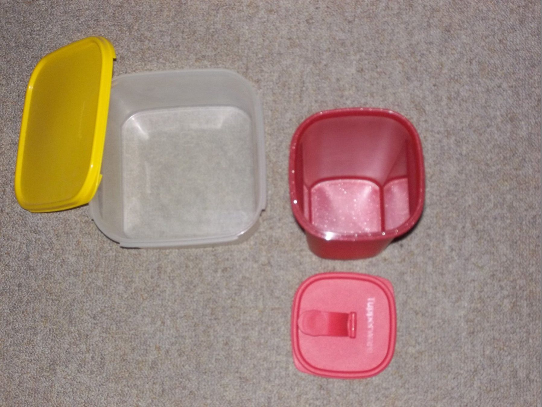 Tupperware Contenitori & Simili: 2 Tupper Glitter Behälter – Usato da Kaltbrunn venduto da Cindy99 1