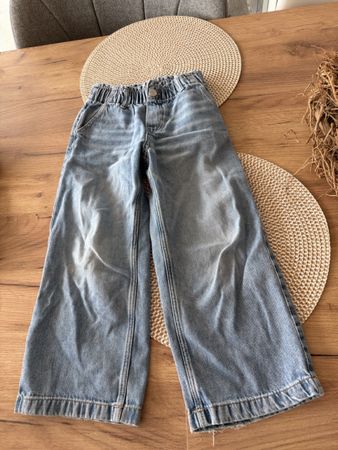 Mädchen wide leg jeans 