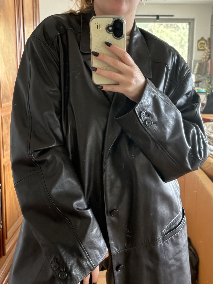 Jacken: Super soft Vintage leather jacket size 54 seen on size 40 – Neu (gemäss Beschreibung) aus Prilly von mai_ktw8