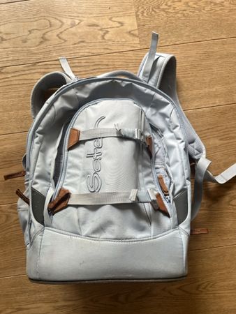Satch Schulthek Nordic Ice Blue