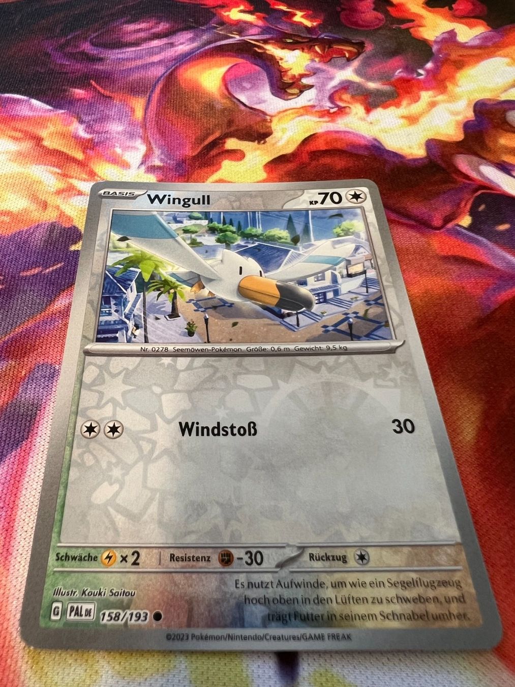 Pokémon Carte collezionabili: Wingull (PAL 158) / Reverse Holo / Entwicklungen in Paldea – Nuovo (secondo la descrizione) da Bülach venduto da CherryBlu