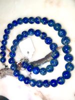 Afghan Untreate Lapis Lazuli Necklace 600 Carats 11mm Beads