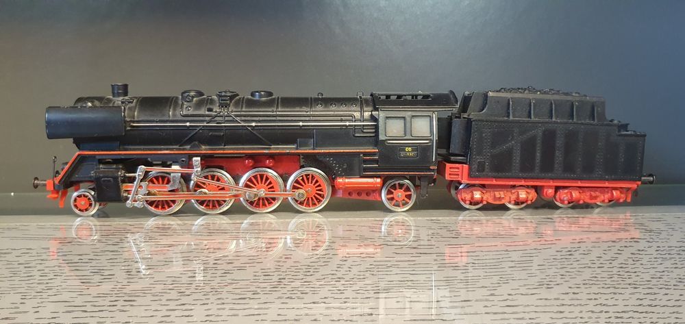 Locomotive Vapeur Fleischmann BR 41 344 DB - Échelle HO - Analogique - Occasion