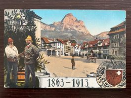 SCHWYZ Jubiläum der freiwilligen Feuerwehr Schwyz 1863-1913
