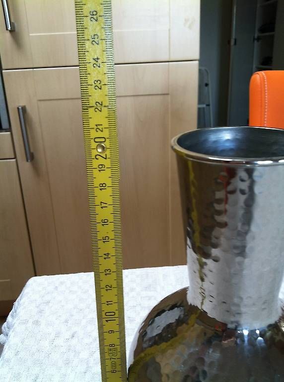 Vasi & Recipienti: superbe vase argenté – Usato da Genève venduto da e96_9f2n 3